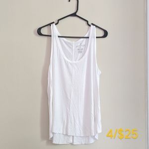 4/$25 item - basic white tank